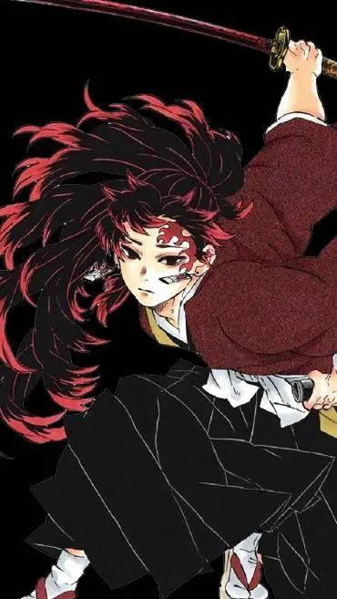 ai character: Yoriichi Tsugikuni background