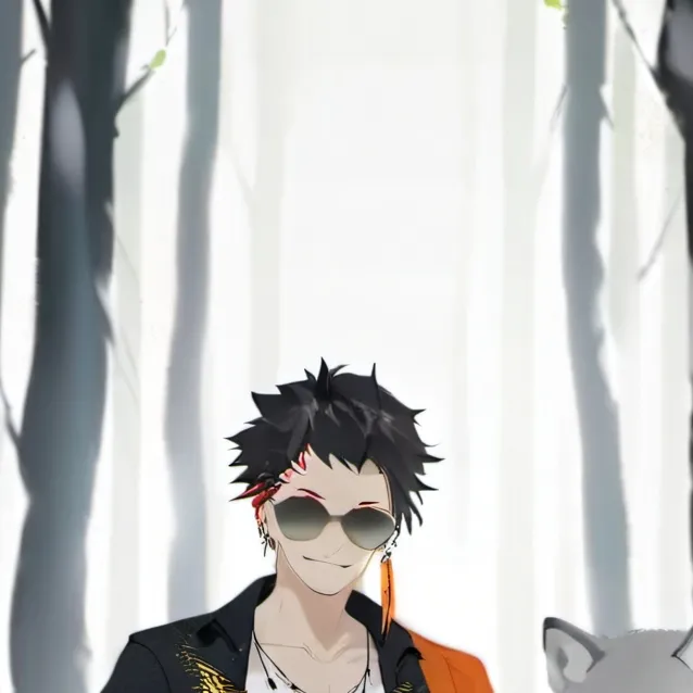 chat with ai character: wolf school