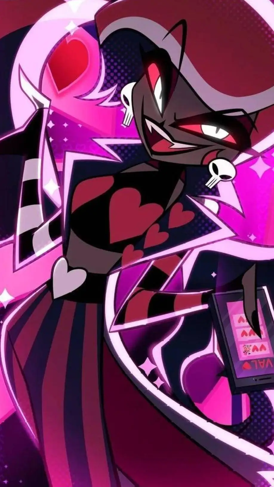 ai character: velvette background