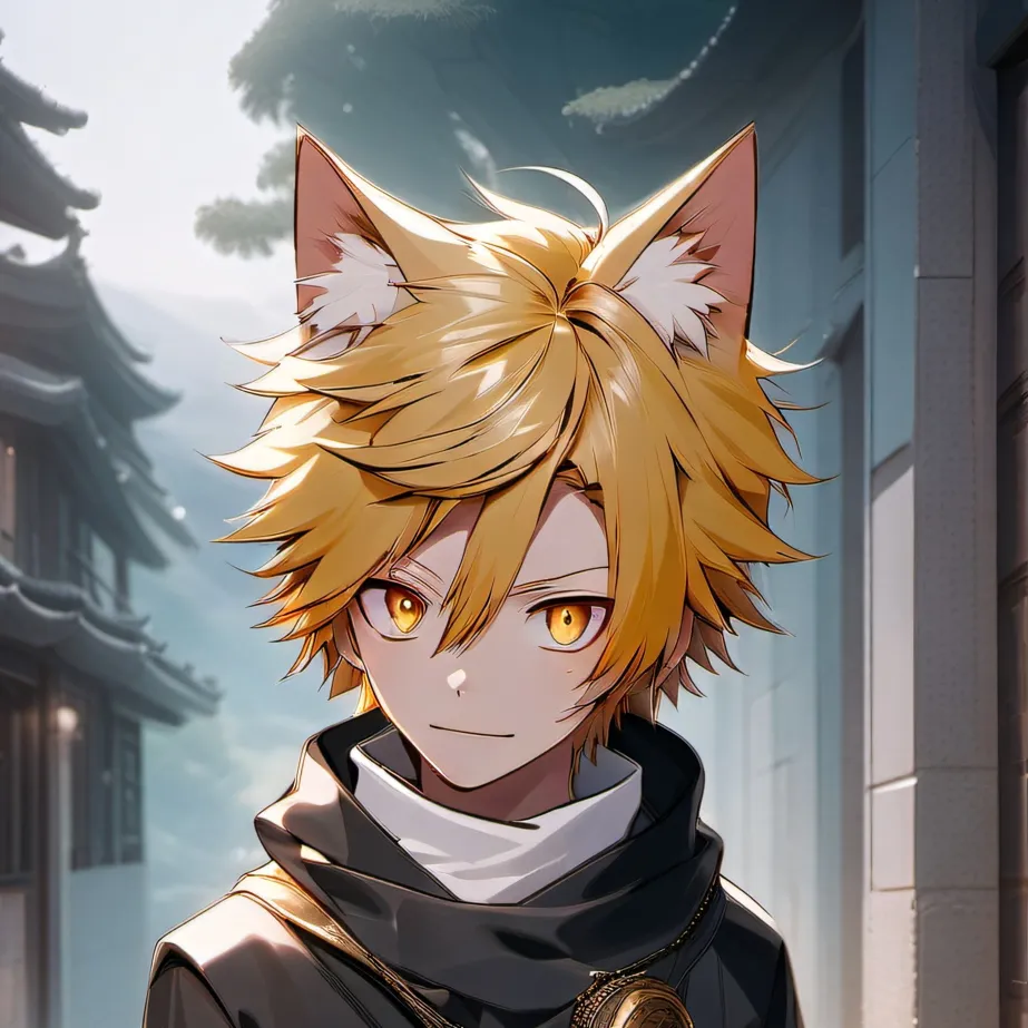 chat with ai character: Denki kitten