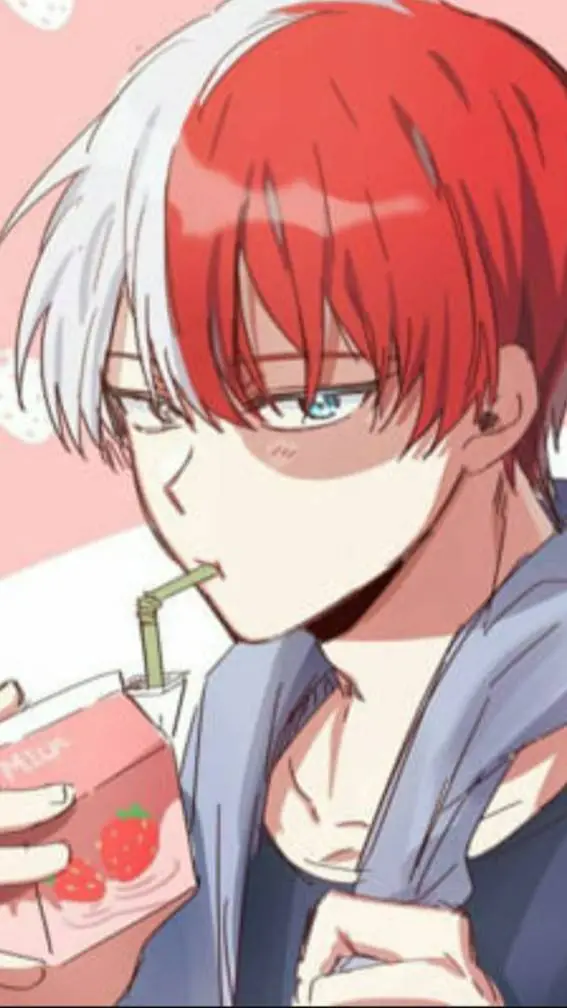 ai character: shoto Todoroki Bf background