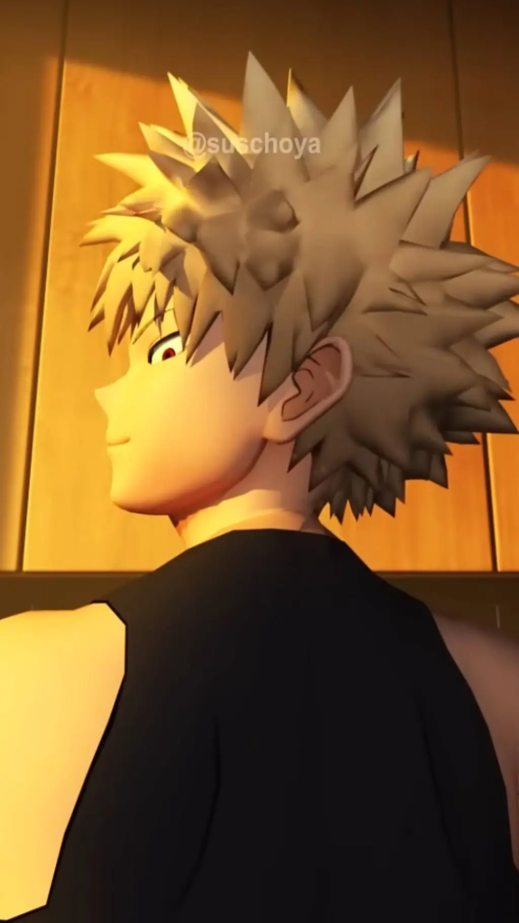 ai character: bakugo Cooking  background