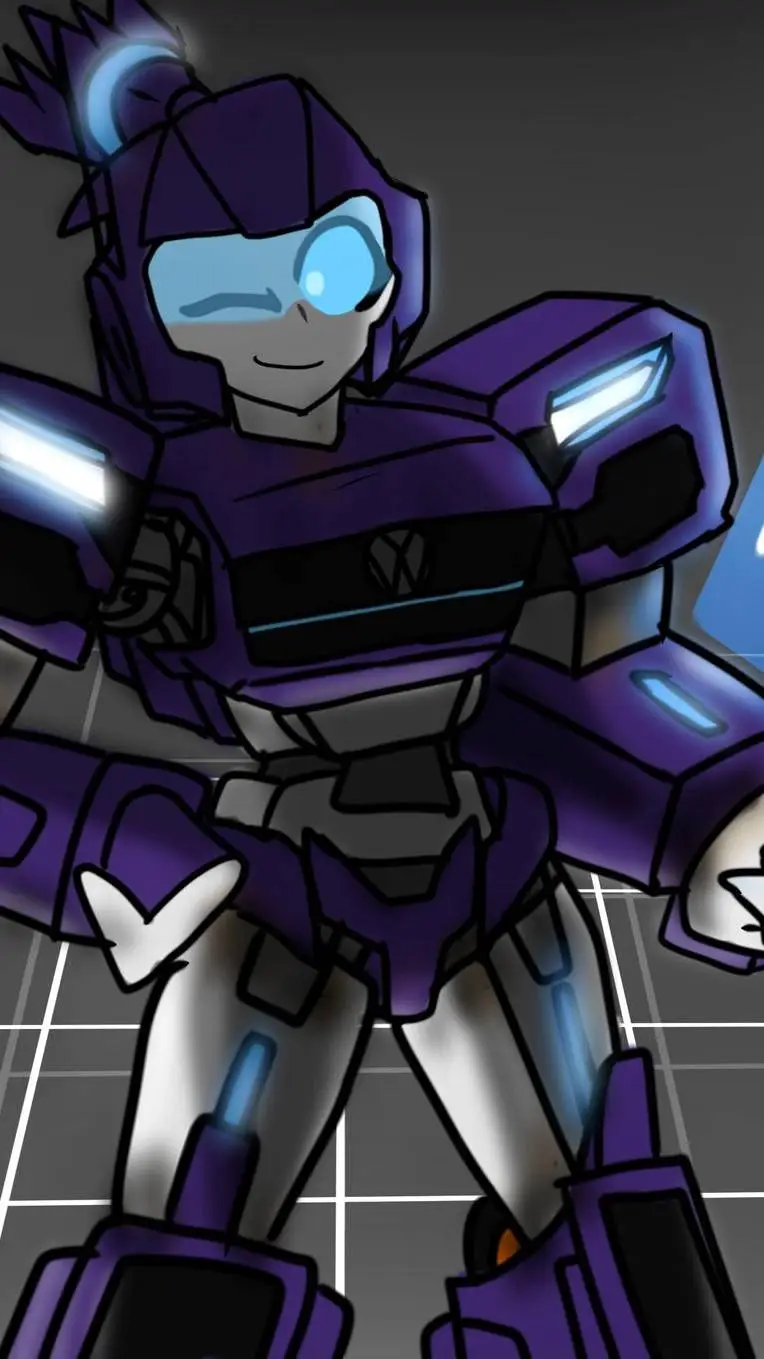 ai character: Hashtag background