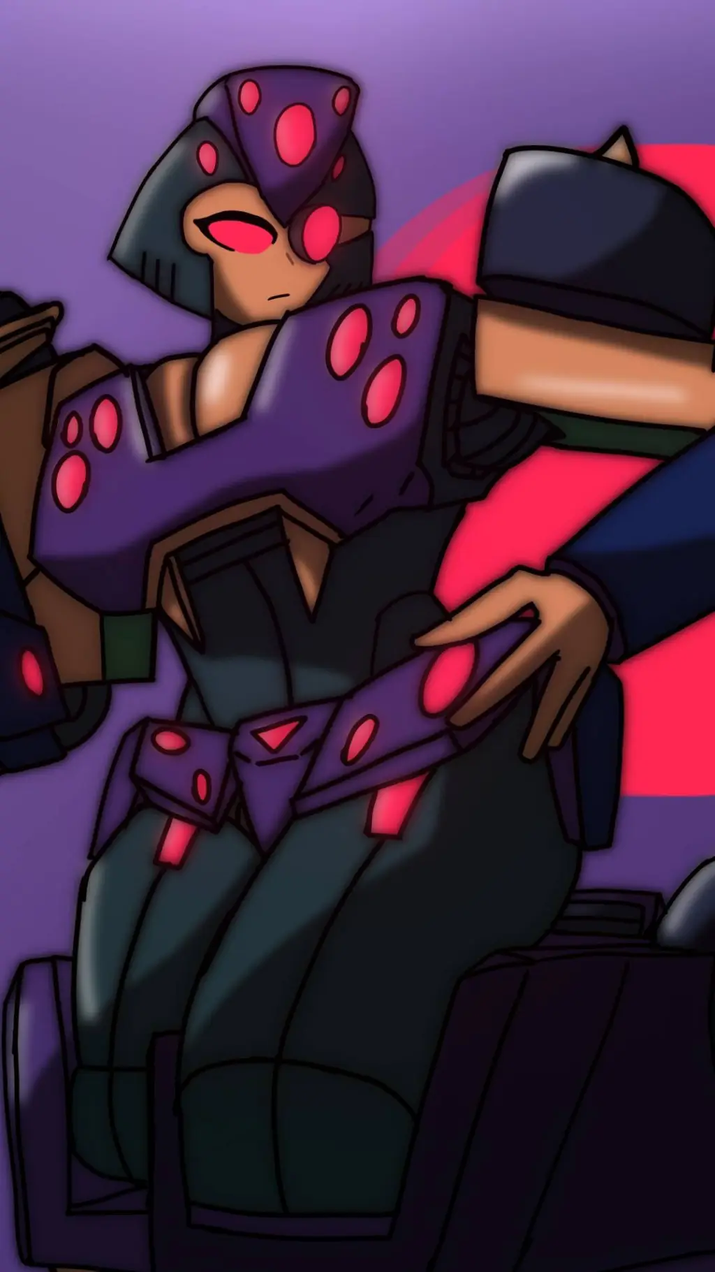 ai character: Shadowstriker background