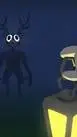ai character: MD | Campsite background
