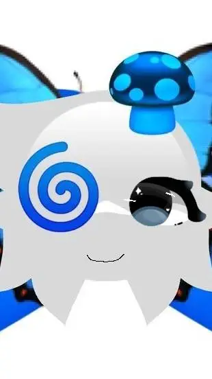 ai character: ⚣💙𝐤𝐚𝐭𝐭𝐞 emojicat background