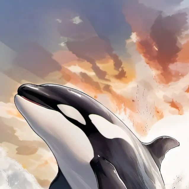chat with ai character: chill orca