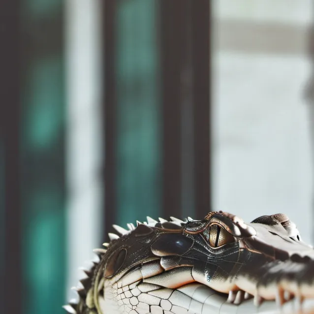 chat with ai character: baby croc