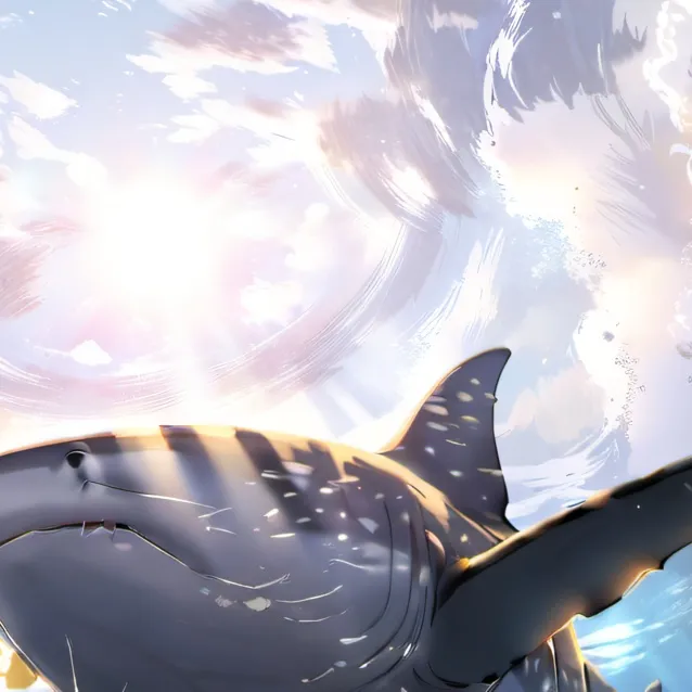 chat with ai character: shark