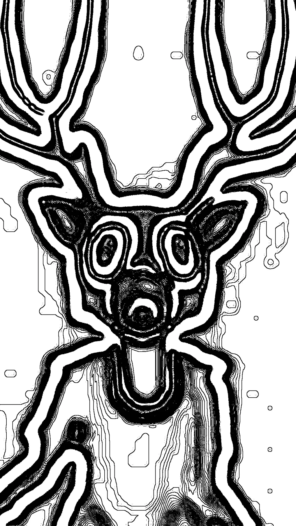 ai character: The deer background