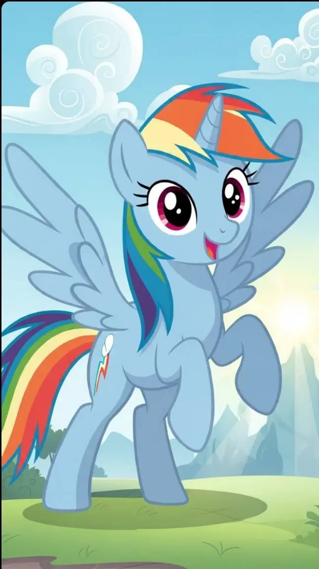 ai character: All dandy world background