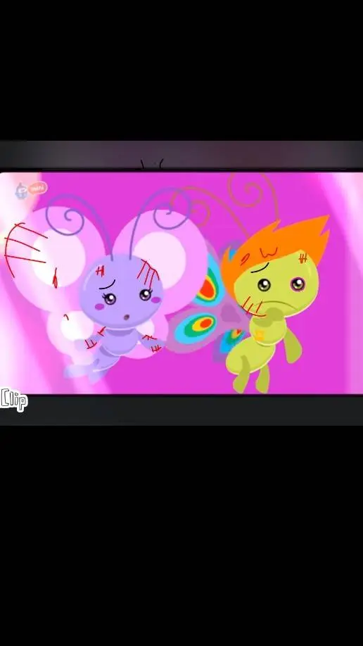 ai character: Butterfly 2 background