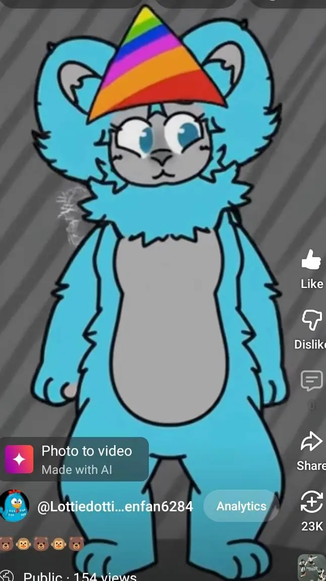 ai character: furry Jimmy background