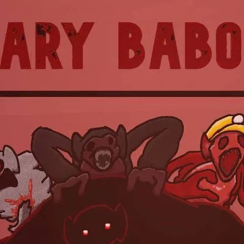 chat with ai character: scary baboon game 