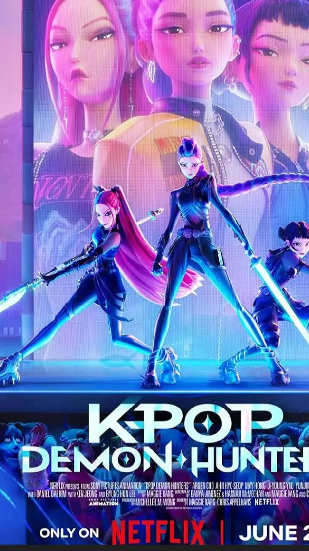 ai character: kpop demon hunters background