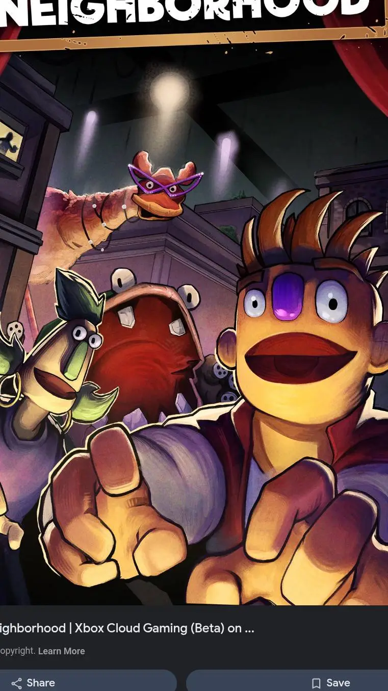 ai character: my friendly neighb background