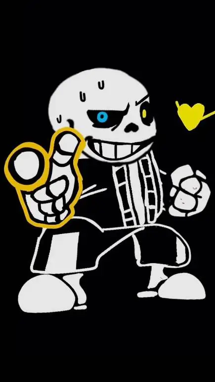ai character: sans phase 35  background