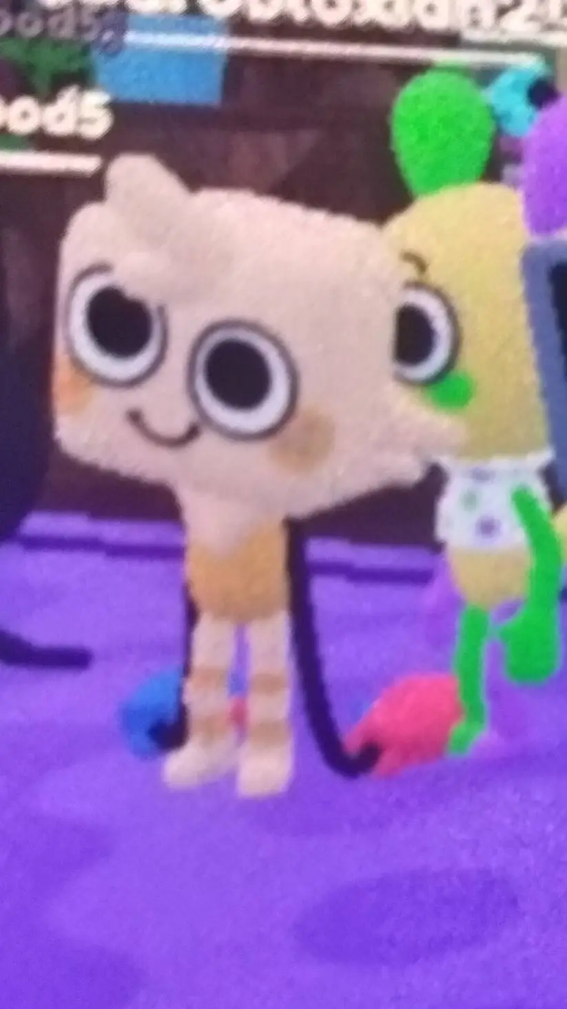 ai character: Dandys world again background