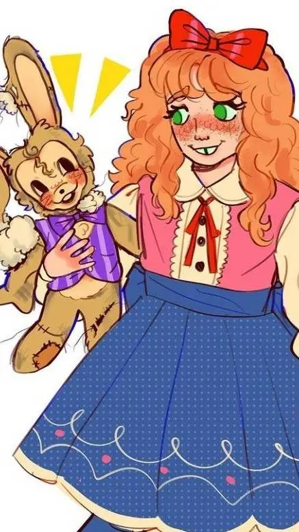 ai character: Elizabeth Afton background