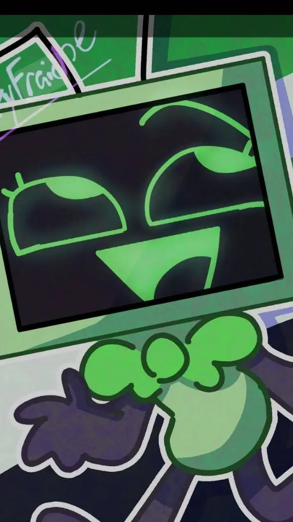 ai character: •VEE• background