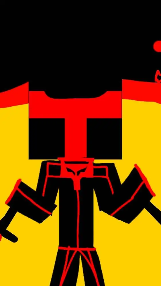 ai character: ninja man background