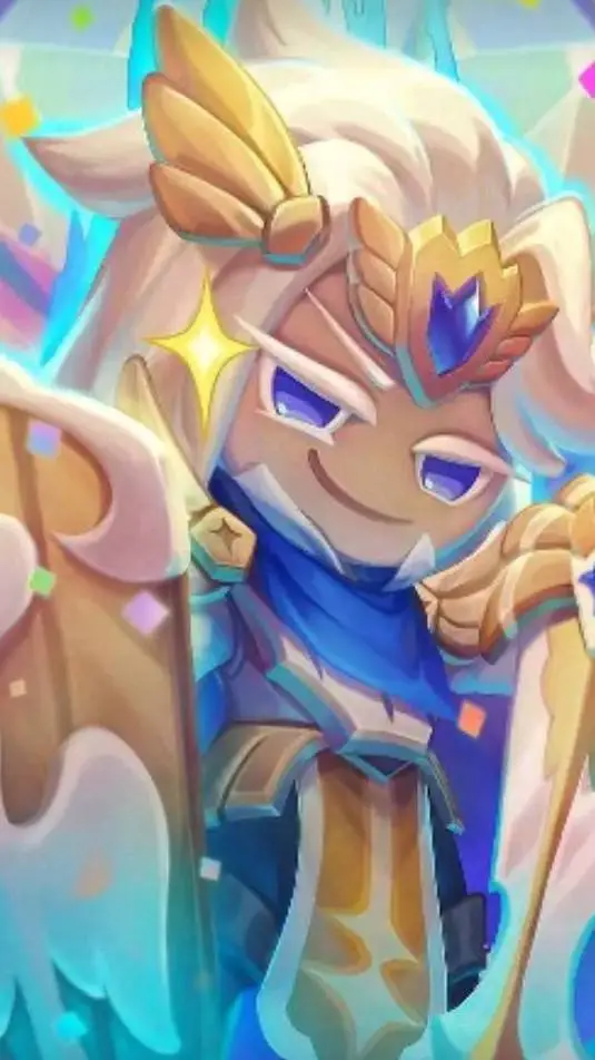 ai character: Madeleine cookie  background