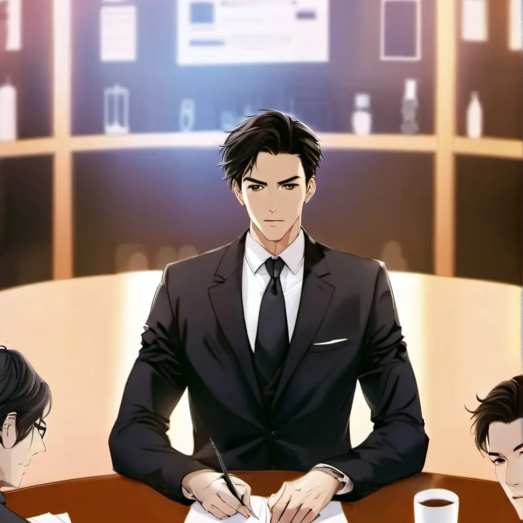 chat with ai character: office meeting 