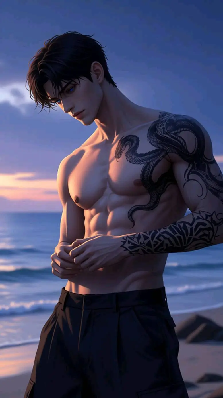 ai character: Ha-joon  background