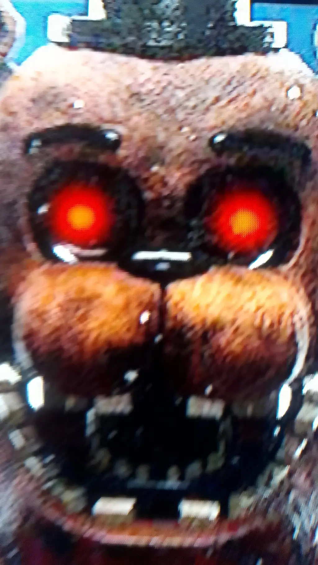 ai character: Freddy fazbear  background