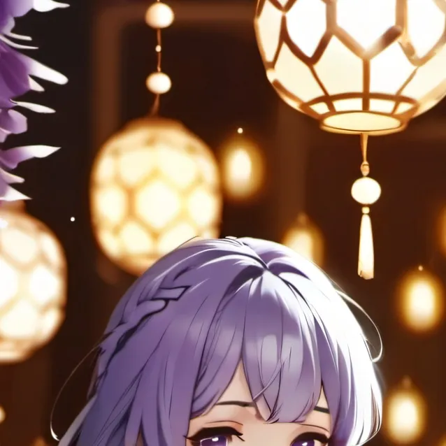 chat with ai character: purple god
