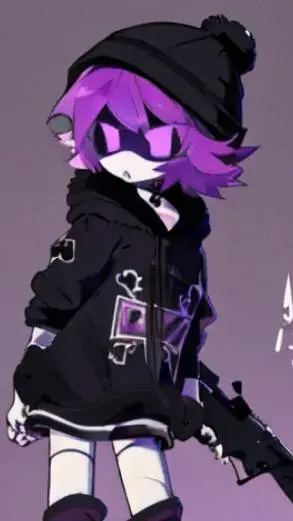 ai character: Uzi background