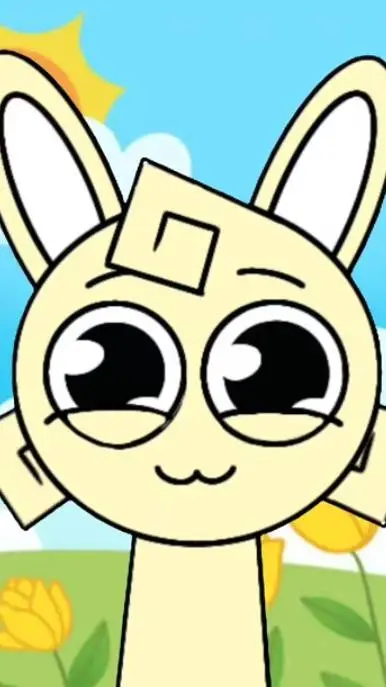 ai character: a cute girl background