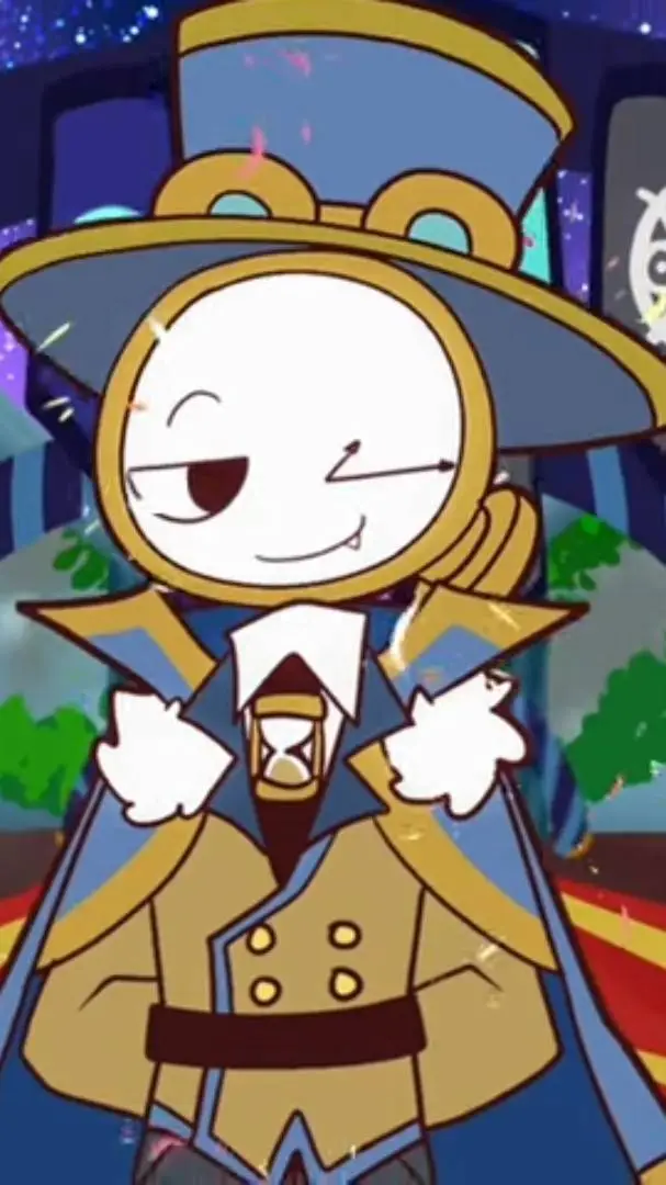 ai character: mr clock clearsun background