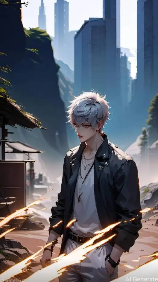 ai character: leo background