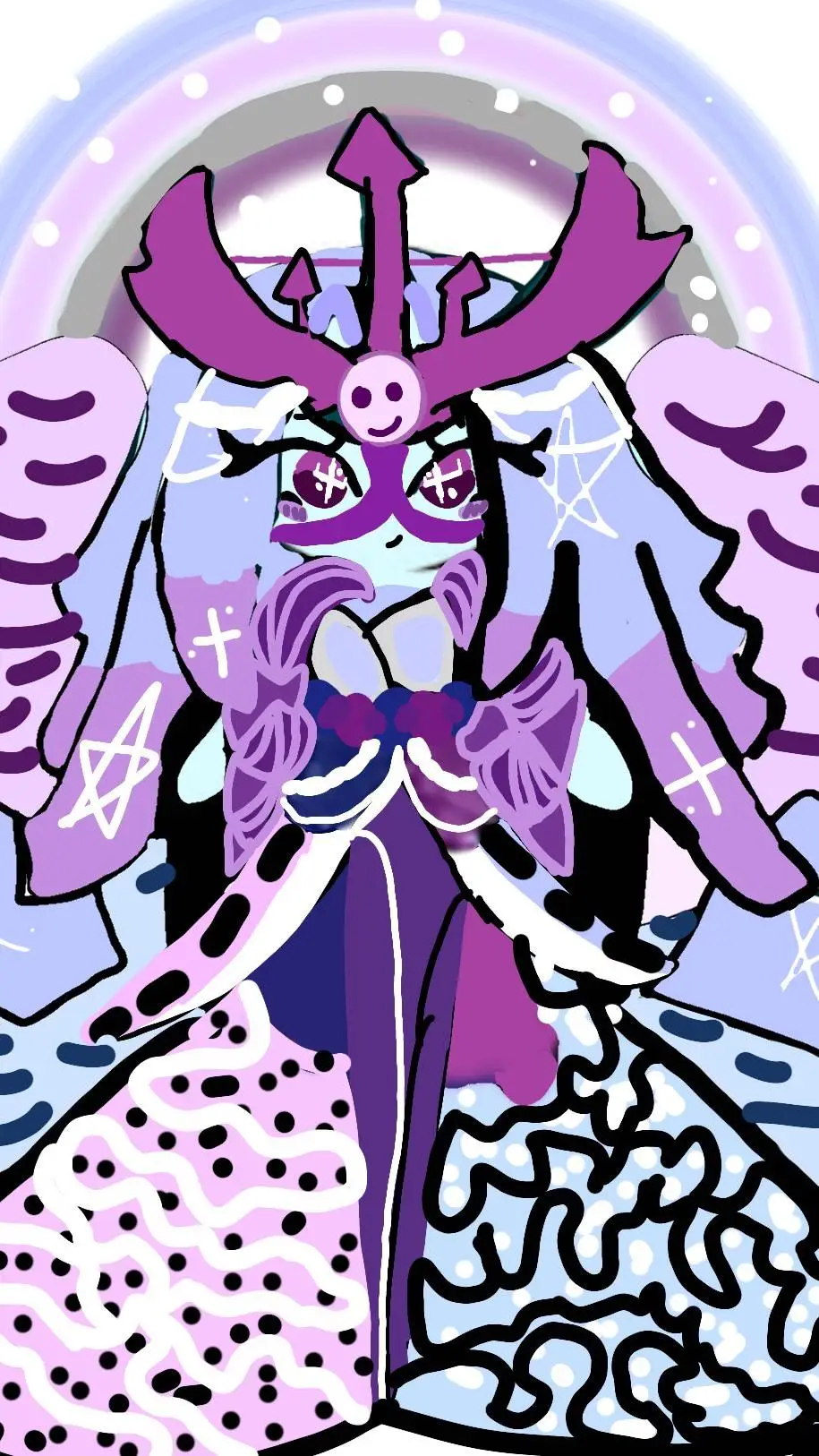 ai character: pure diamond v2!  background