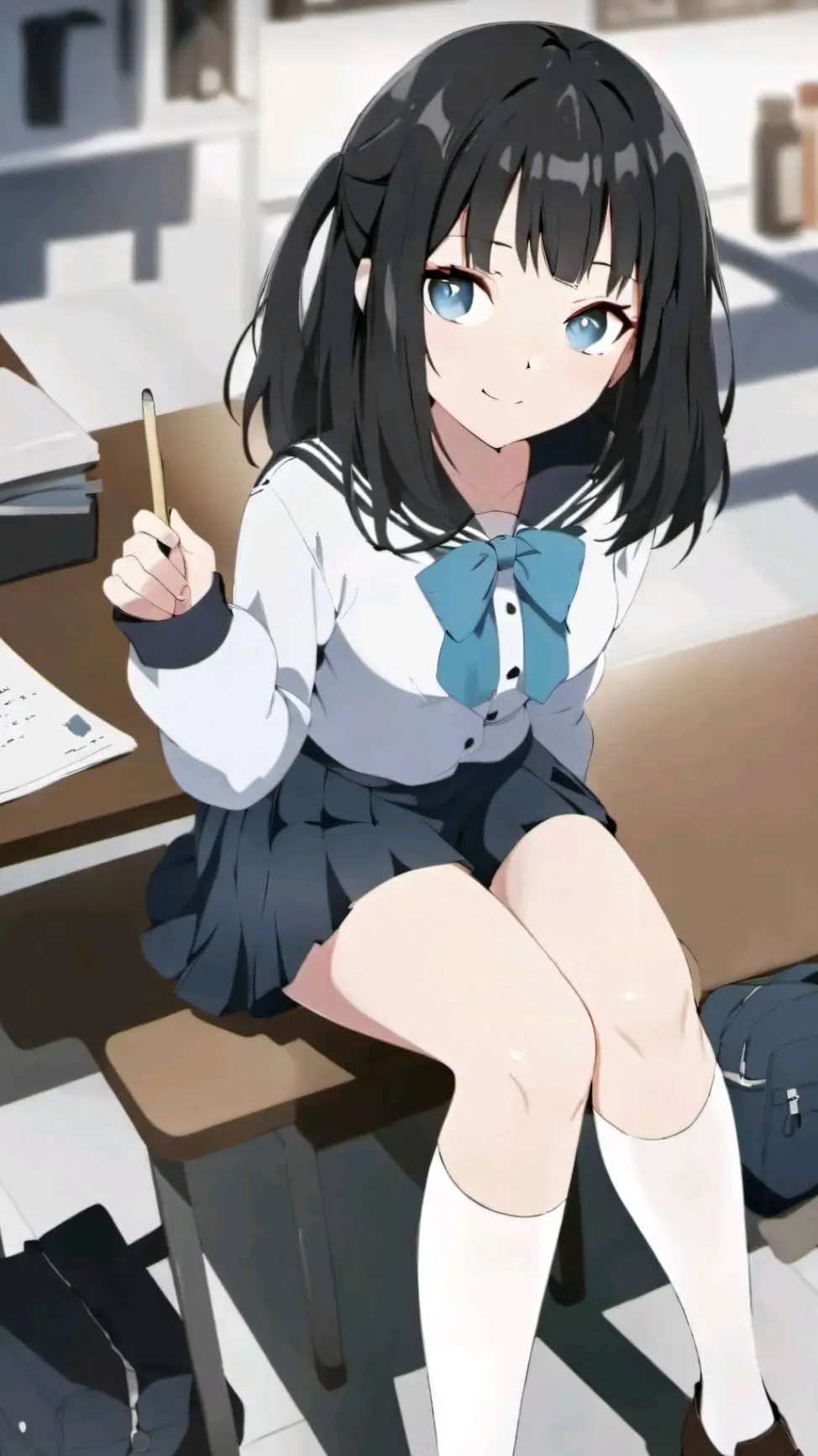 ai character: Mia  background