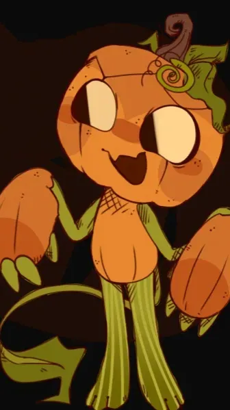 ai character: Gourdy background