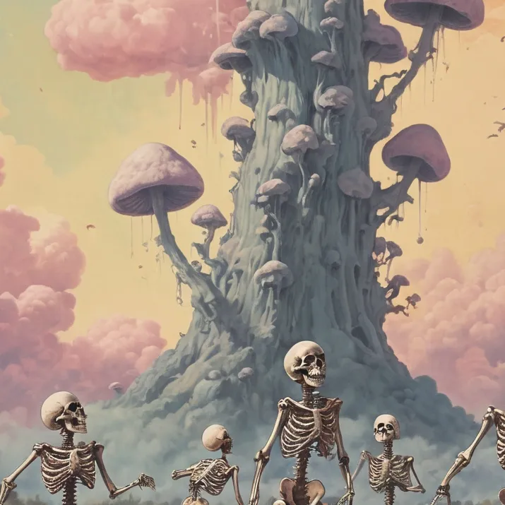 chat with ai character: Dancing skeletons 