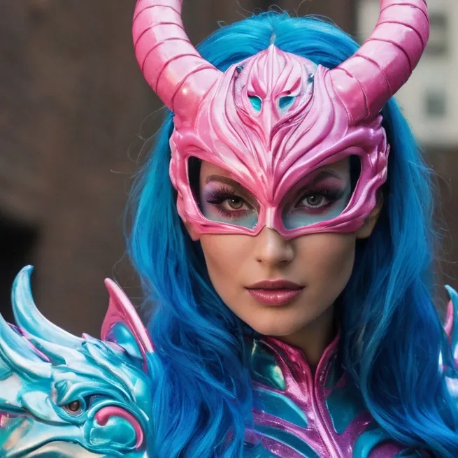 chat with ai character: The Pink Dragon
