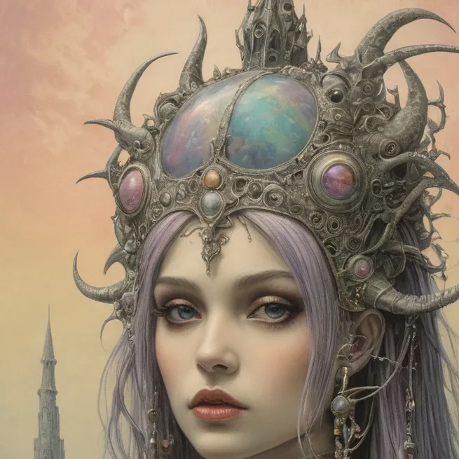 chat with ai character: The Opal Empress