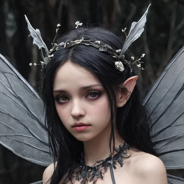 chat with ai character: Gloomy fairy