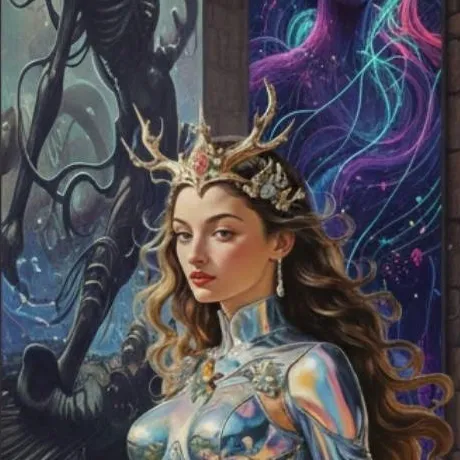 chat with ai character: Iridescent Queen 