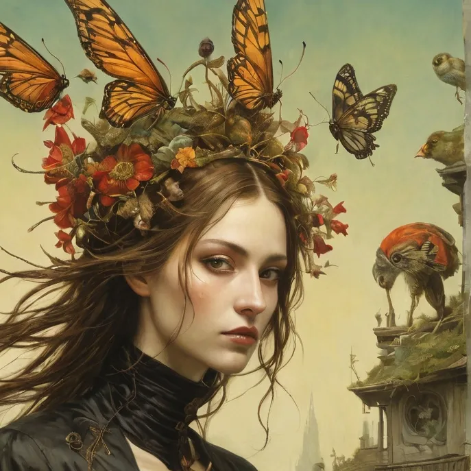 chat with ai character: Monarch Queen 