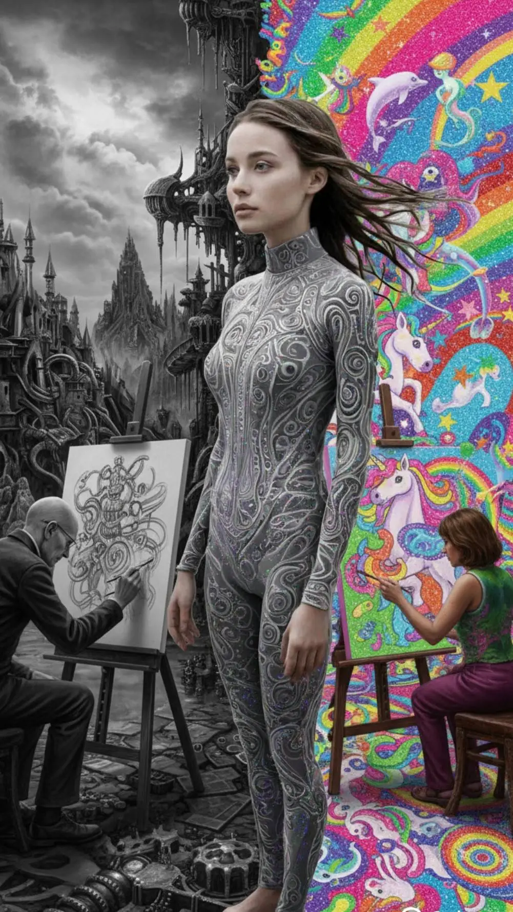 ai character: The Patternwalker background