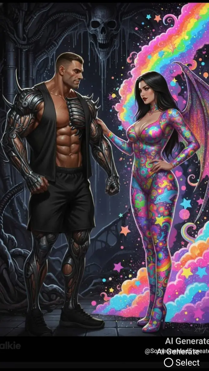 ai character: Lilah and Lucas background