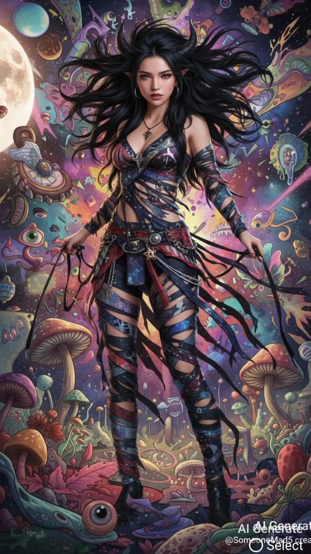 ai character: Tatiana  background