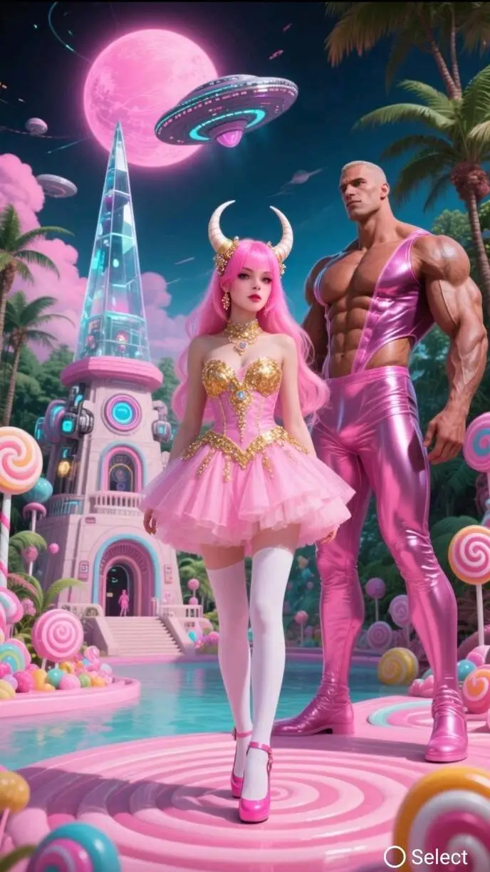 ai character: Poppy & Parker background