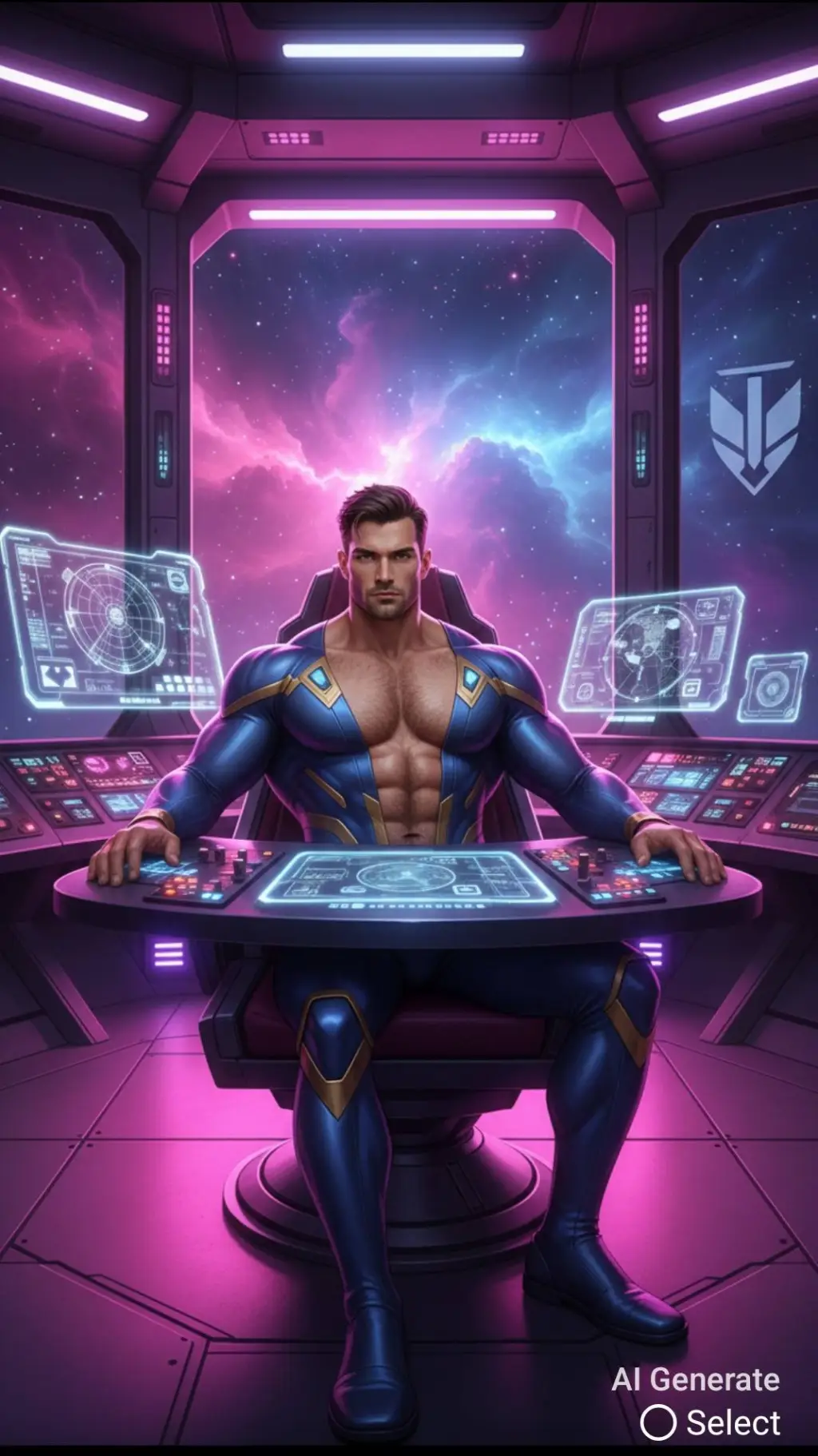 ai character: Cmdr. Dominic Dane background