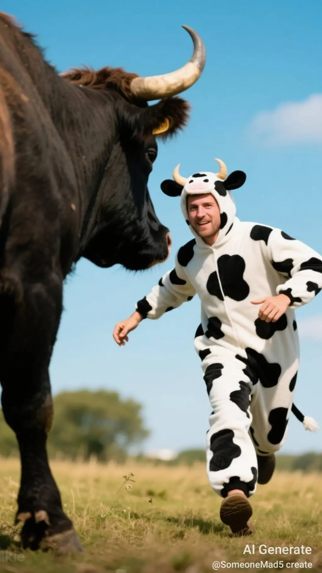 ai character: Burt Bull & Dave  background