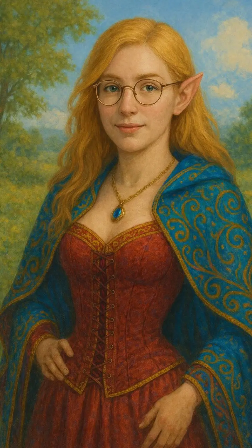 ai character: Scholar Simone background